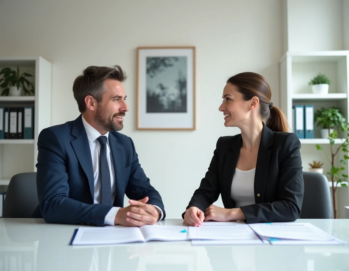 Équipe du Cabinet L2M Avocats spécialisée en droit civil et droit de la famille lors d'une consultation