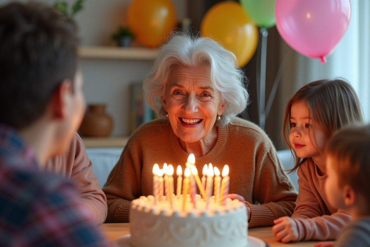 anniversaire élégant